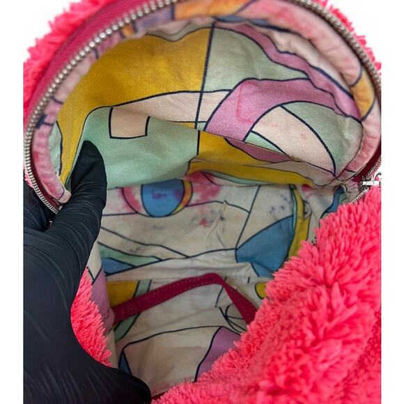 CHANEL Pink Fur Backpack A-A12622 - Picture 7 of 13